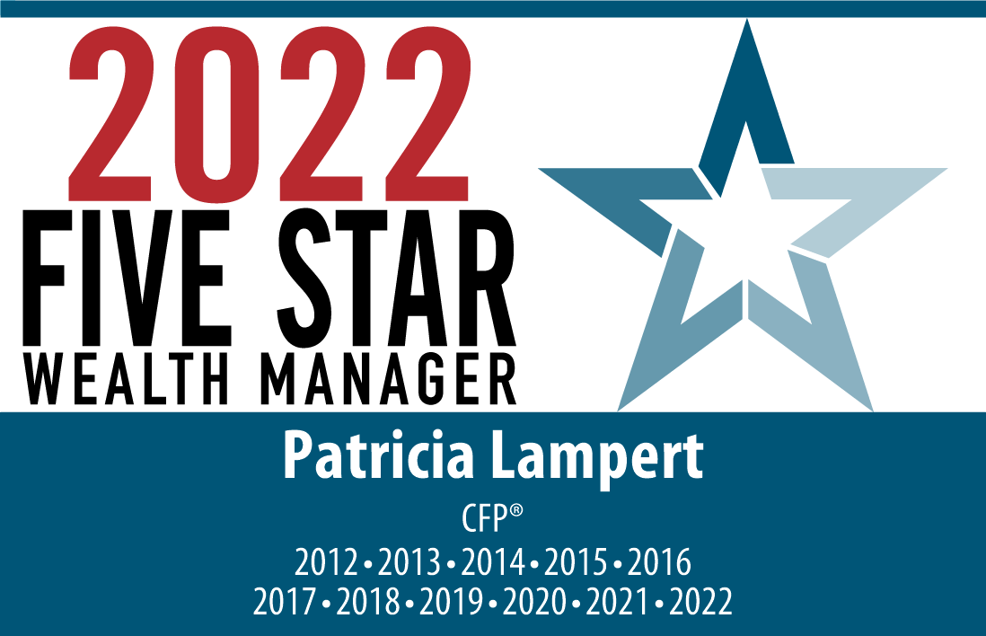 Five Star Wealth Manager Emblem - Patricia Lampert - Financial Advisor